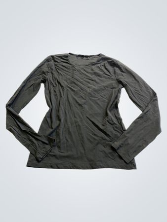 Gray Long-Sleeve Shirt