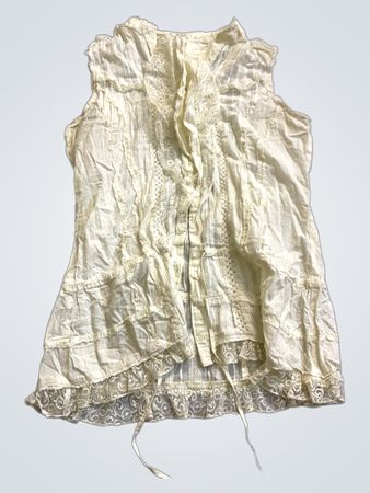 Women's Cream Lace Top
