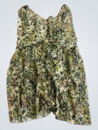 Unbranded Abstract Print Sleeveless Mini Dress