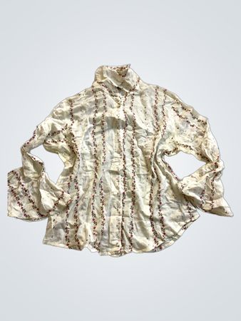 Long Sleeve Floral Blouse