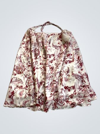 Blue Motion Floral Blouse