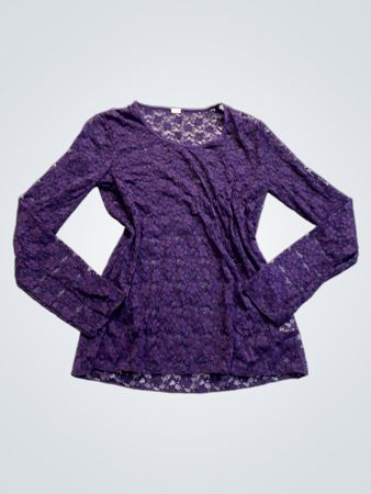 Victoria's Secret Purple Lace Top