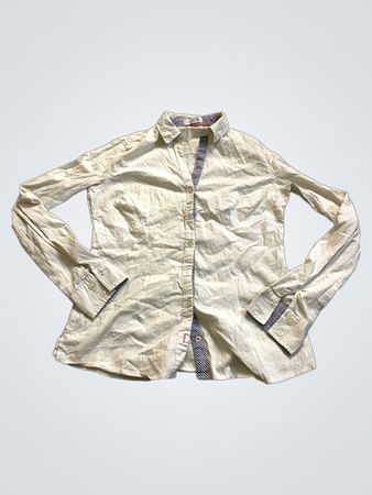 Cache Cache Striped Button-Down Shirt