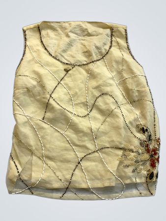 Women's Embroidered Sleeveless Top