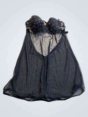 Black Sheer Lingerie Top