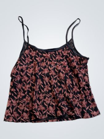 Floral Pattern Tank Top