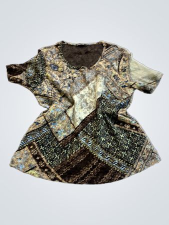 Bianca Patchwork Print Top