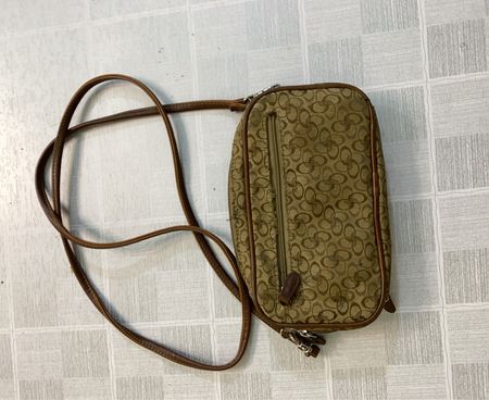 Coach Monogram Crossbody Bag