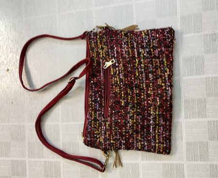 Textured Crossbody Bag