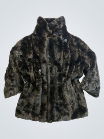 Black Faux Fur Jacket