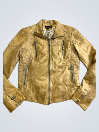 JILANI COLLECTION Leather Jacket
