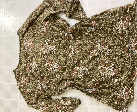 Floral Print Wrap Dress