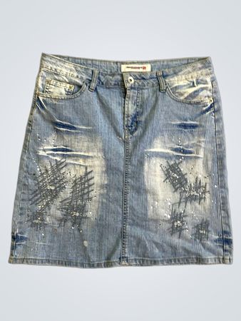 Obiettivo Industry Denim Division Skirt