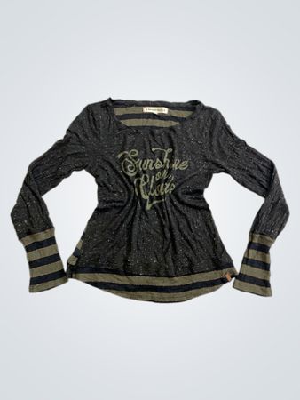 Banana Moon "Sunshine" Grafik Langarmshirt