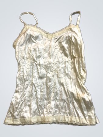 Motivi Lace Trim Slip Dress Made in Italy