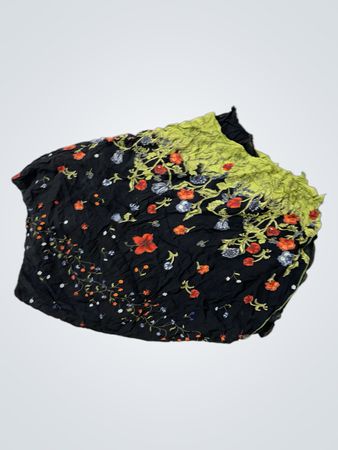 s.Oliver Women Black Floral Print Dress
