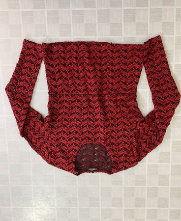 CARRE ROUGE Off-the-shoulder Lace Top