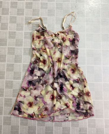 Floral Print Slip Dress
