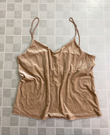 Top en satin de velours