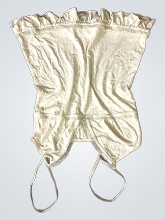 Cream Cami Top mit Rüschen