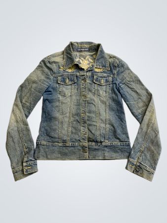 MISS F&2 VOGUE JEANS Jaqueta Jeans Bordada