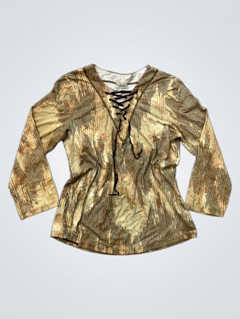 Oltre Made in Italy Schnürbluse