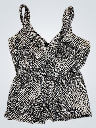 Oasis Damen-Camisole mit Schlangenmuster