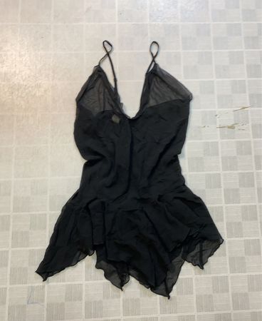 Schwarzes transparentes Camisole