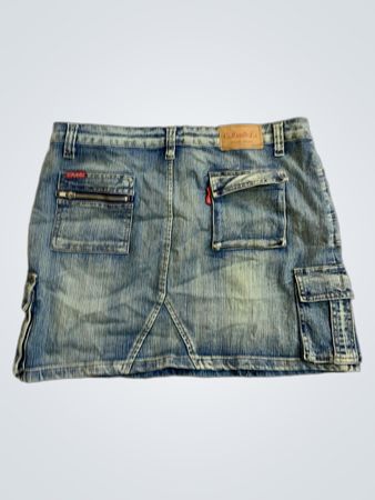 Carambola Denim Cargo Minirock