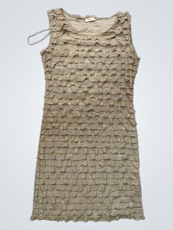 Orsay besticktes Rüschennkleid