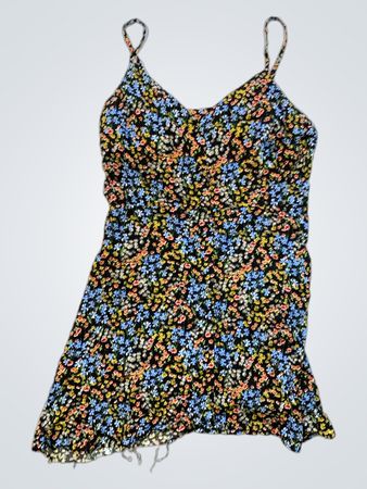 Topshop Petite Negligé-Kleid mit Blumenmuster