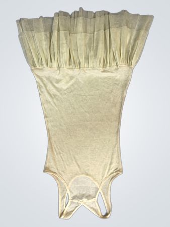 Jollys PACKEN gelbes Rüschentop mit Volants