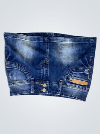 Schwarze Bat-Jeans
