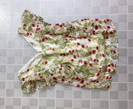 Clockhouse Floral Ruffle Top
