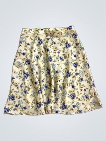 Luisa Spagnoli Midirock mit Blumenmuster