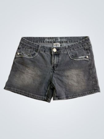 Süße Jeans graue Denim-Shorts
