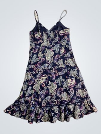 s.Oliver Paisley-Print Midikleid