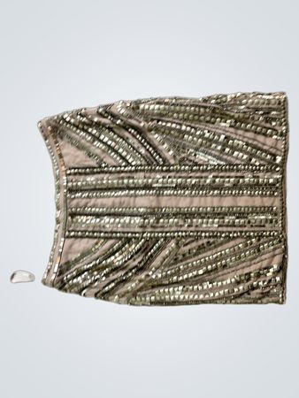Perlenbesetztes Top