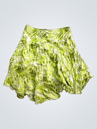 CECILIA CLASSICS Damen Top mit grünem Blattdruck
