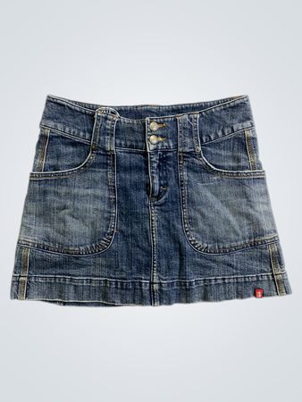 EDC JEANS Damen Jeans-Minirock