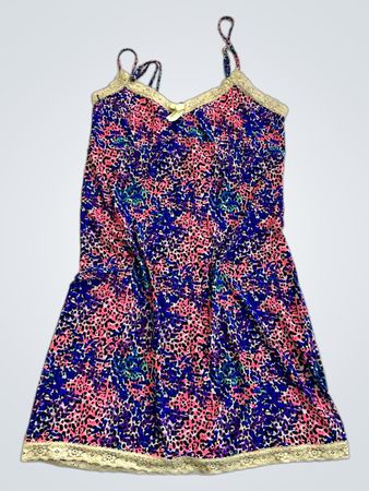 Basic ONE Slipkleid mit Leopardenmuster