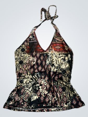 Maxikleid mit Neckholder-Ausschnitt