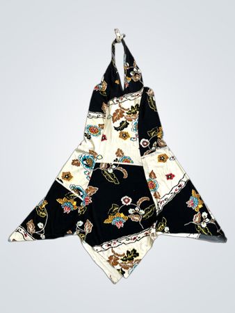 Floral-Print-Haltertop