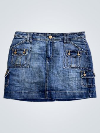 Faded Glory Denim Minirock