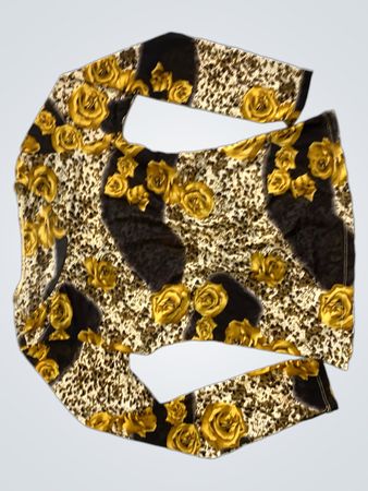 Langärmeliges Oberteil mit Blumenmuster