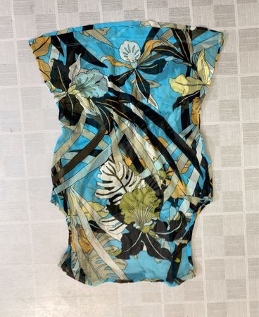 Mexx Women's Sheer Floral Print Top