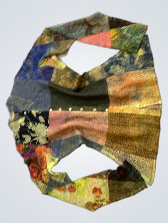 Patchwork-Schal