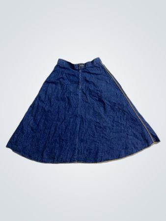 Blauer Jeansrock