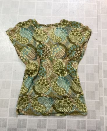 Damenbluse mit Druckmuster