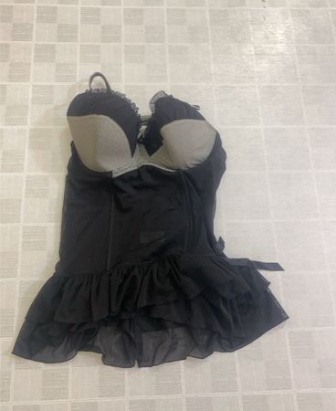 Schwarzes Dessous-Set
